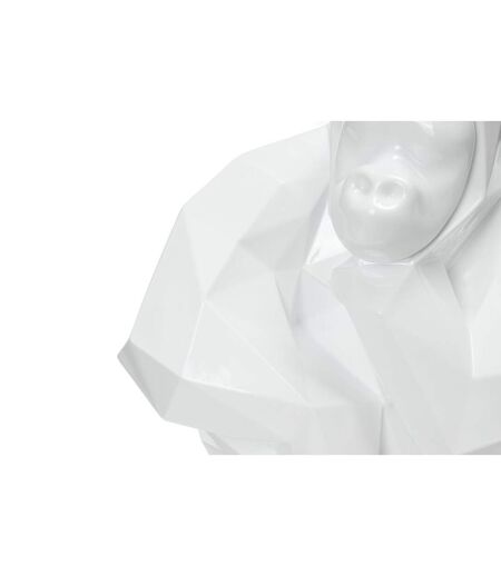 Statue Design Sculpture Kenya 50cm Blanc