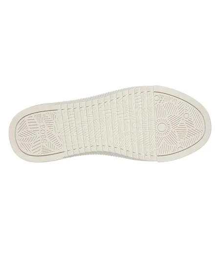 Womens/ladies Bobs Copa Canvas Trainers Black Skechers
