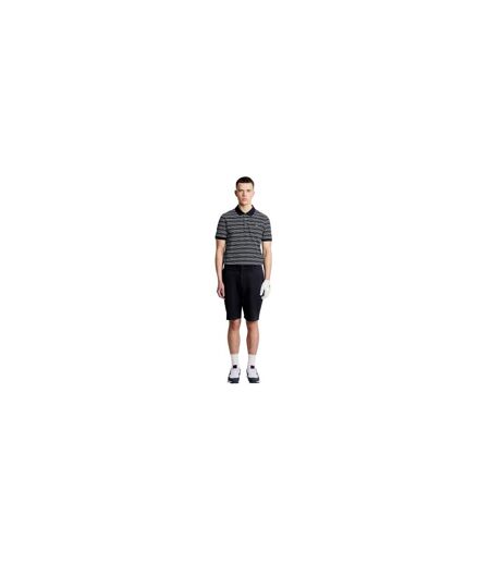 Polo De Golf Motif/style À Rayures Homme Bleu Marine Bleu À Rayures Lyle & Scott
