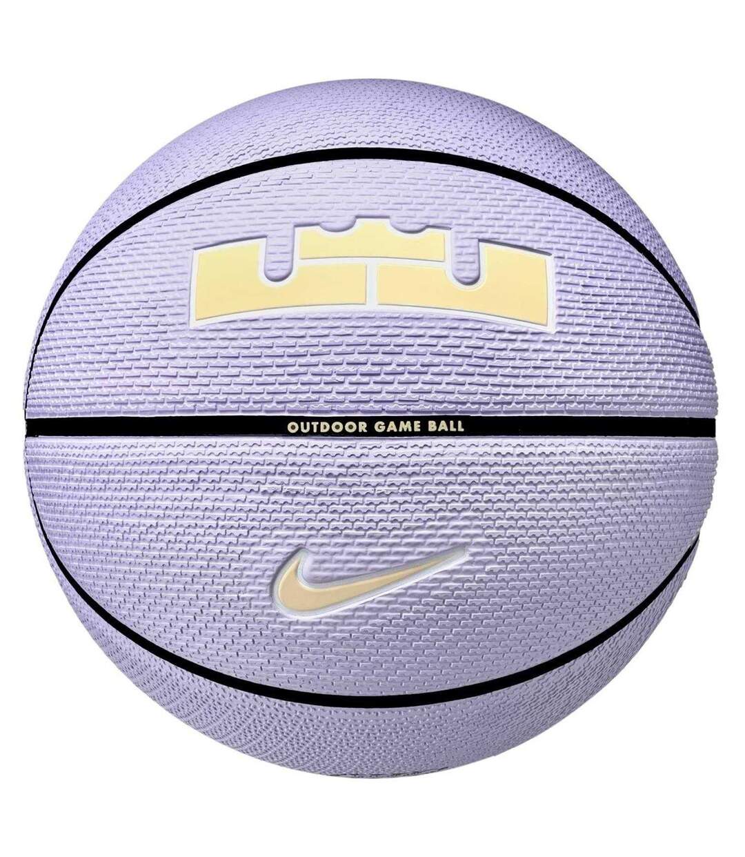 Ballon De Basket Motif/style Signature Lebron James Taille 7 Violet Nike-1