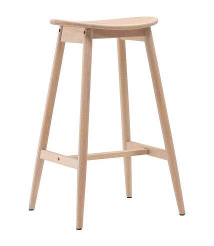 Tabouret de bar en hévéa Orust