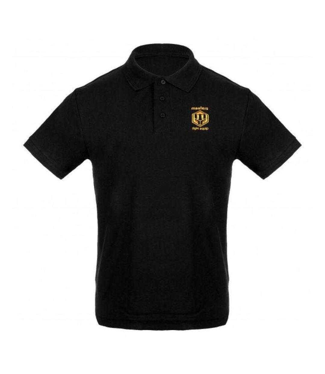 Polo Basic Homme Noir Masters-1