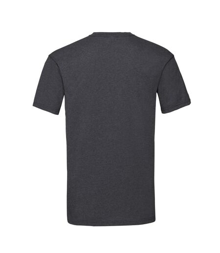 T-shirt valueweight homme gris foncé Fruit of the Loom