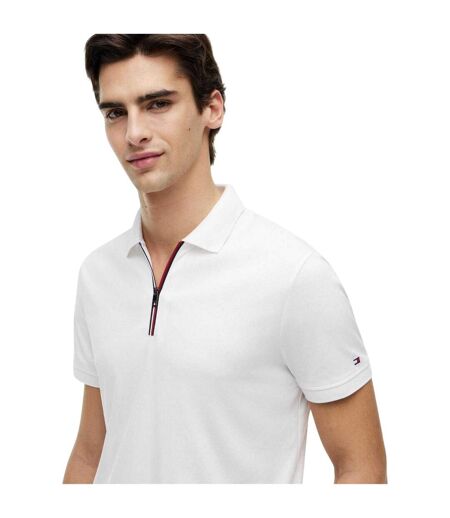 Polo Homme Blanc Tommy Hilfiger