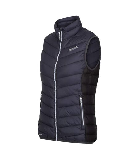 Veste sans manches harrock femme gris phoque / noir Regatta