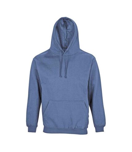 Sweat à capuche condor adulte bleu SOLS SOLS