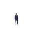 Mens Challenger Training Half Zip Jacket Navy White Under Armour-1