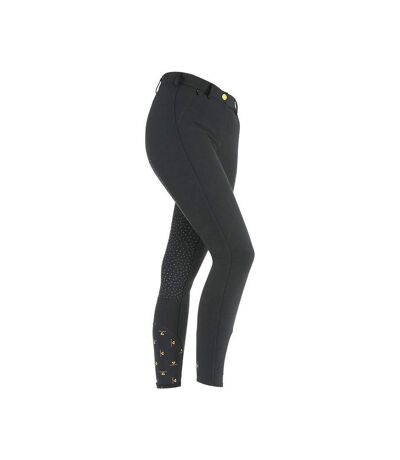 Womens/ladies Chapman Breeches Black Aubrion