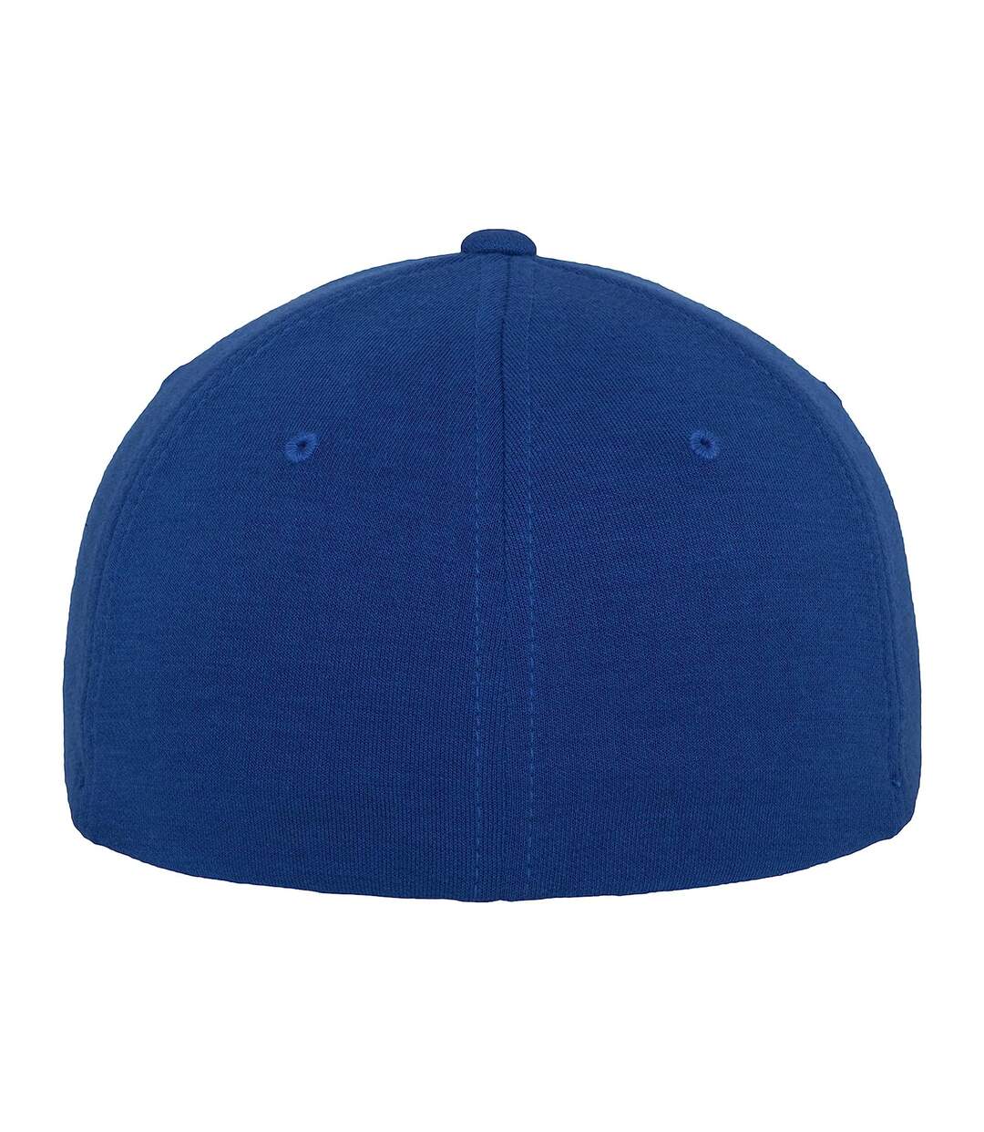Yupoong Mens Flexfit Double Jersey Cap (Royal Blue)