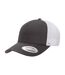 Casquette Trucker Retro Charbon Blanc Flexfit-1