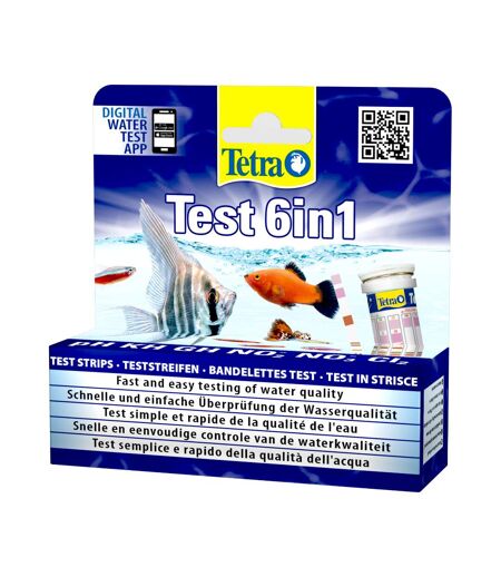 Test de l'eau Tetra test bande 6 en 1