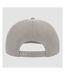 Atlantis Snap Back Flat Visor 6 Panel Cap (White) - UTAB213