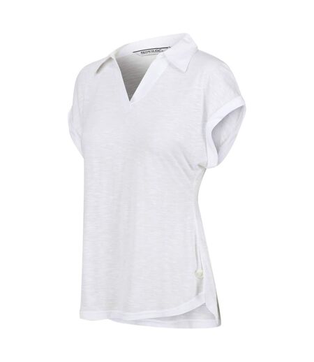 T-shirt lupine femme blanc Regatta