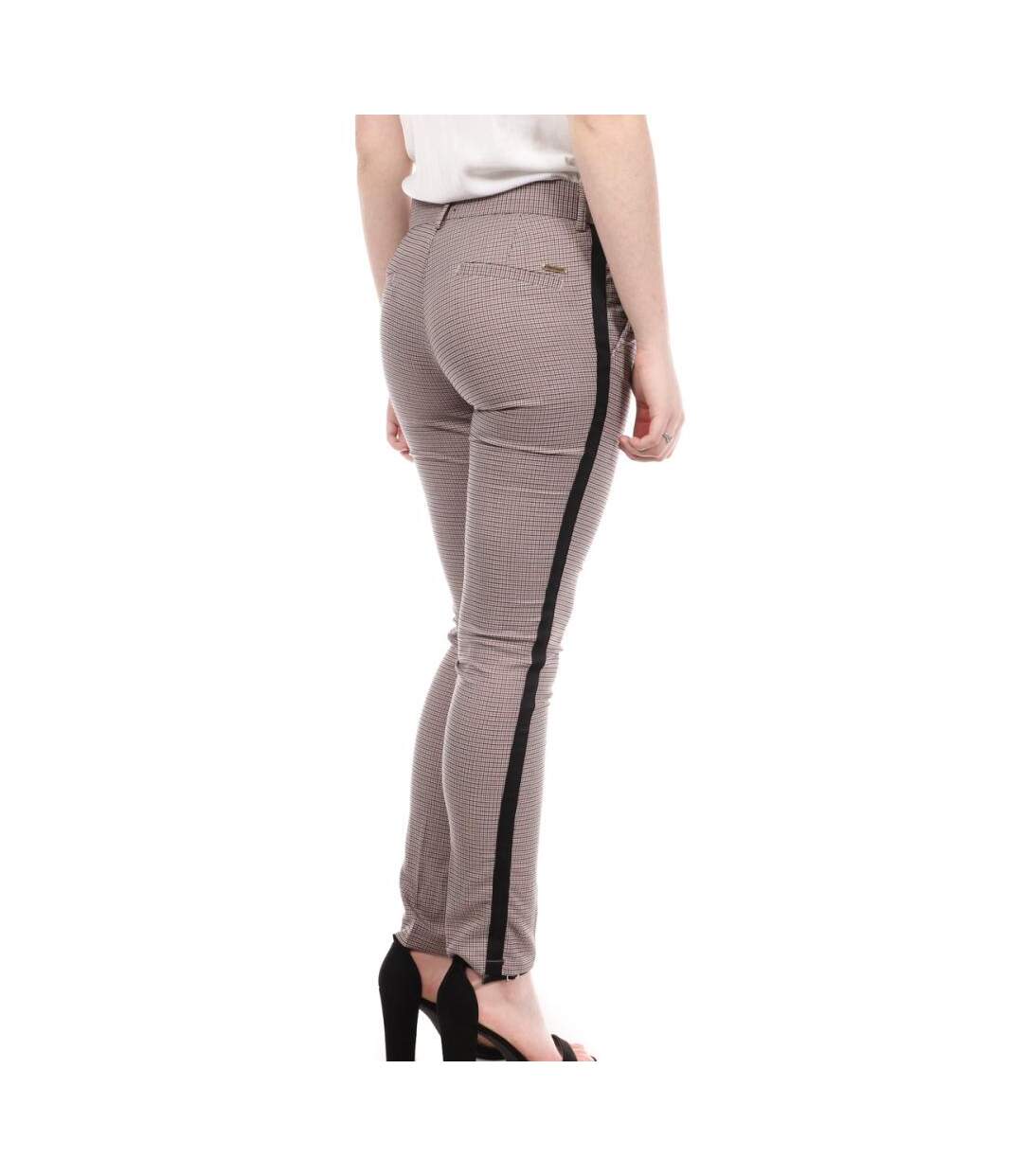 Pantalon Gris/Rouge Femme Teddy Smith City Pant - 27