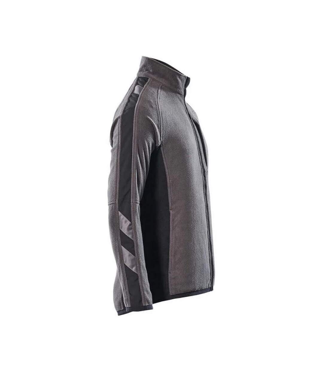 Mens Unique Hannover Fleece Jacket Dark Anthracite Black Mascot-2