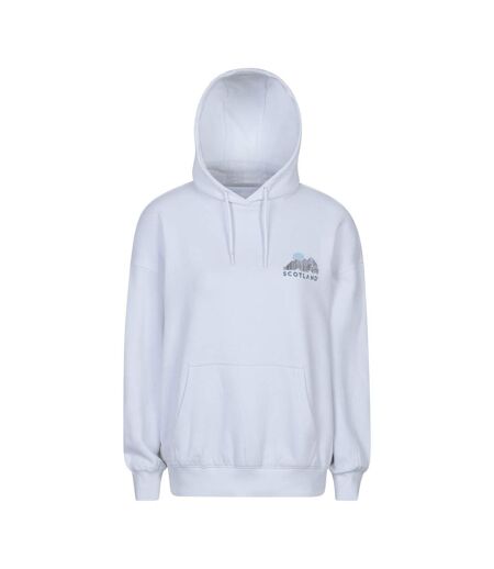 Sweat À Capuche Motif/style Graphique Scotland Femme Beige Clair Mountain Warehouse