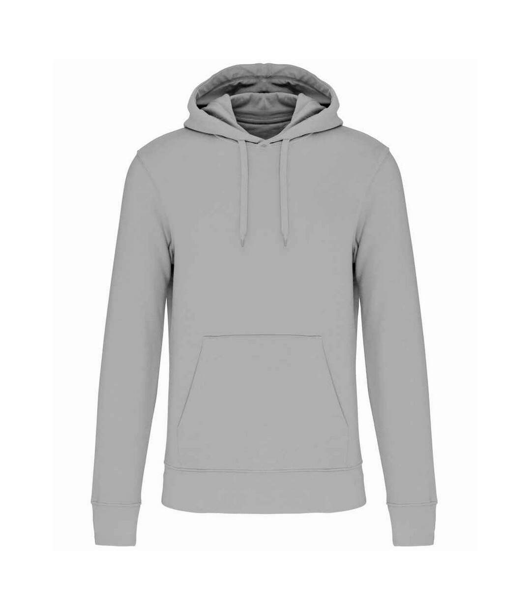 Sweat à capuche homme gris neige Kariban-1