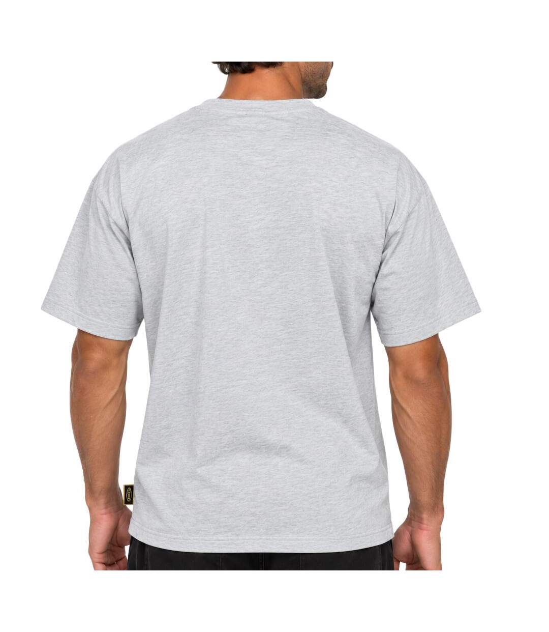 T-Shirt gris homme ddp mc patch-2