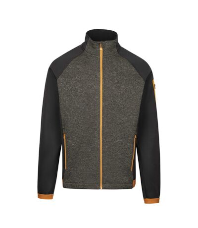 Mens at300 foxearth full zip fleece jacket marshland marl Trespass