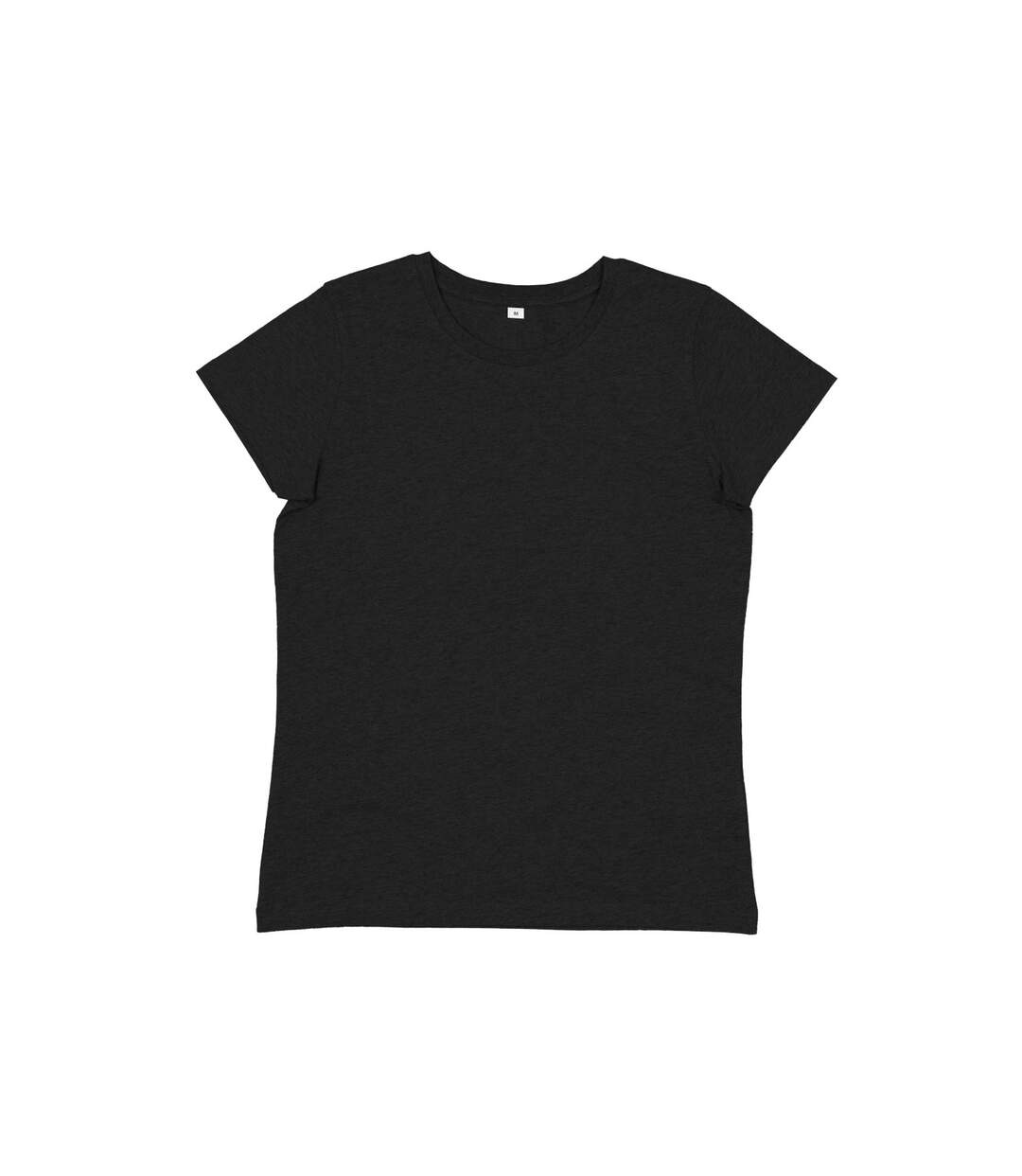 Womens/ladies Organic T-shirt Charcoal Grey Marl Mantis-1