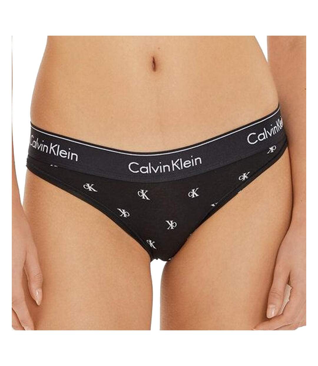 Culotte Noire Femme Calvin Klein Jeans Diamond - L