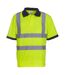 Polo haute visibilité hommes jaune Yoko-4