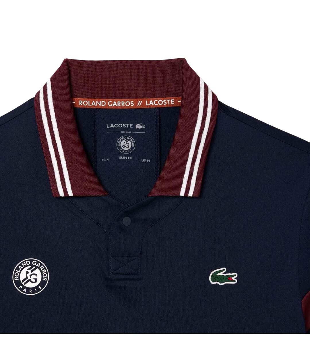 Polo Roland Garros Daniil Medvedev Homme Multicolore Lacoste-4