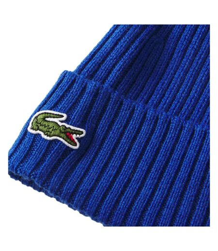 Bonnet bleu roi homme lacoste rb0001 - taille unique