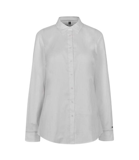 Womens/ladies Heritage Shirt Optic White Tommy Hilfiger