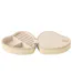 Boîte à Bijoux Cœur Ericka 16cm Beige-3