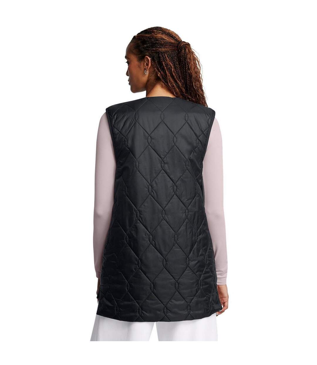Veste Sans Manches Sans Manches Femme Marron Under Armour-1