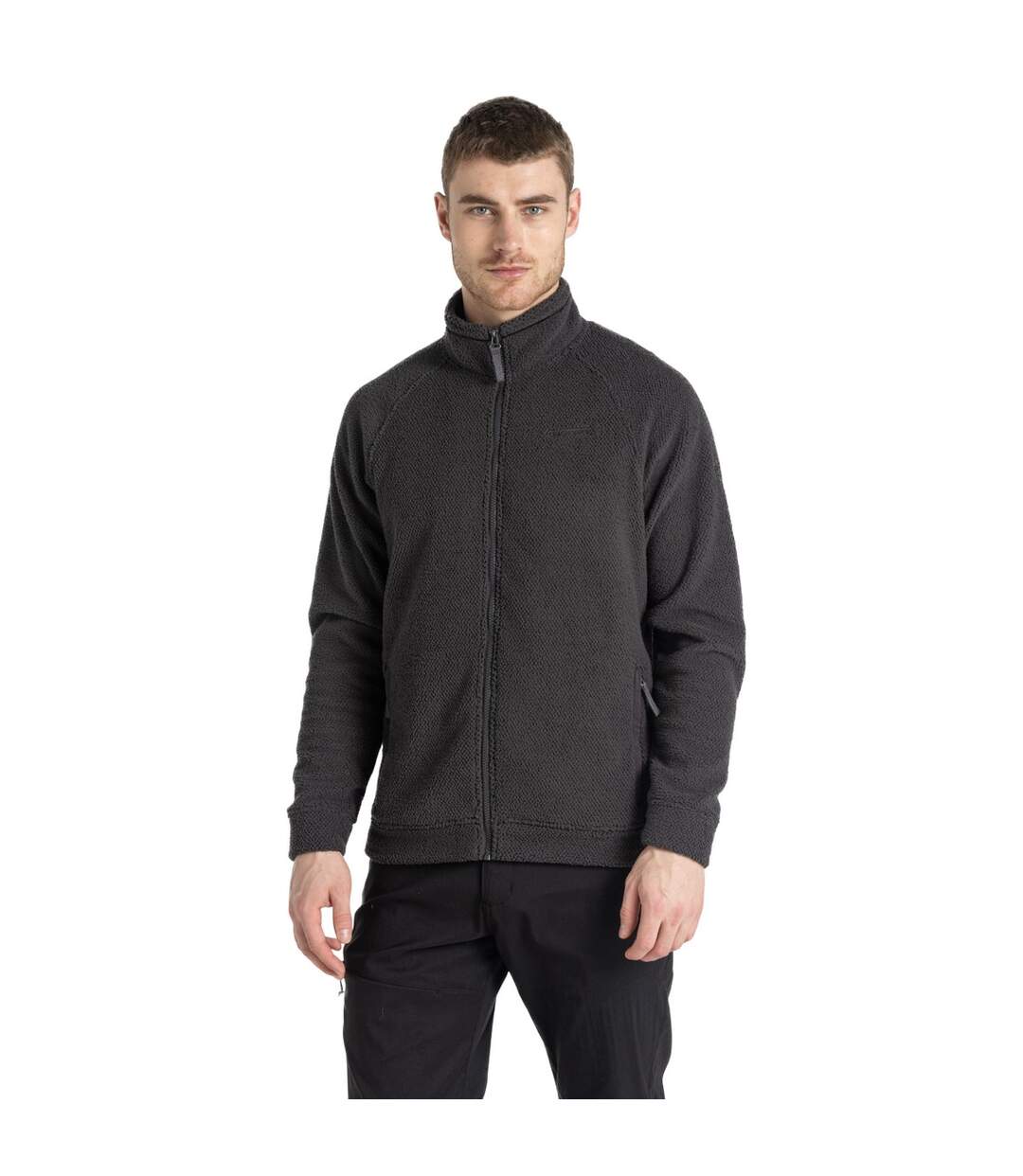 Veste polaire karlton homme poivre noir Craghoppers-1