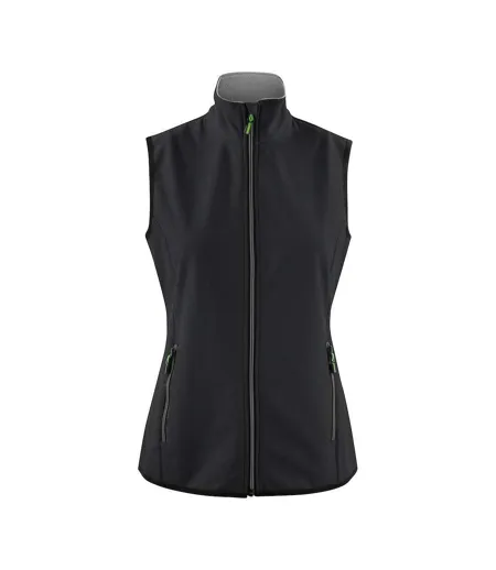 Veste Sans Manches Trial Femme Noir Printer