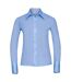 Chemisier Ultimate Femme Bleu Ciel Vif Russell Collection-1