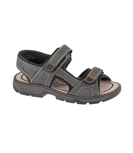 Sandales Style Logo Homme Gris Rieker