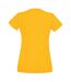 Fruit Of The Loom Ladies/Womens Lady-Fit Valueweight Short Sleeve T-Shirt (Sunflower) - UTBC1354