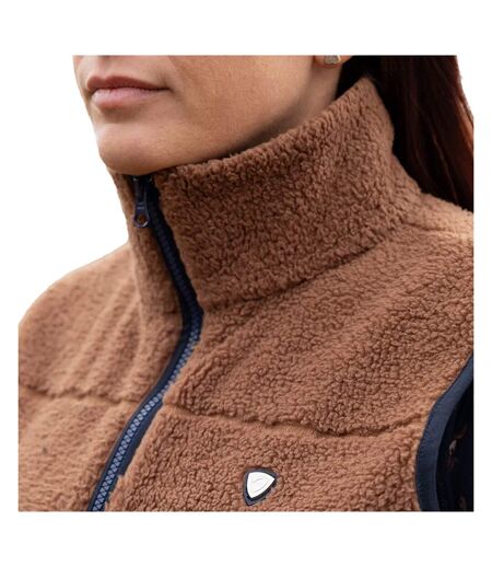 Veste Sans Manches Elevate Femme Marron Hy