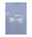 Mountain Warehouse Mens Ocean Drive Natural T-Shirt (Pale Blue) - UTMW891
