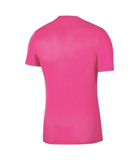 Maillot Manches Courtes Dry Park Homme Rose Nike