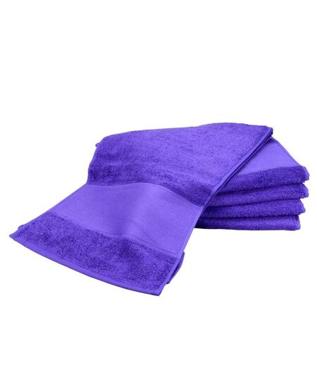 A&R Towels Print-Me Sport Towel (Purple) - UTRW6038