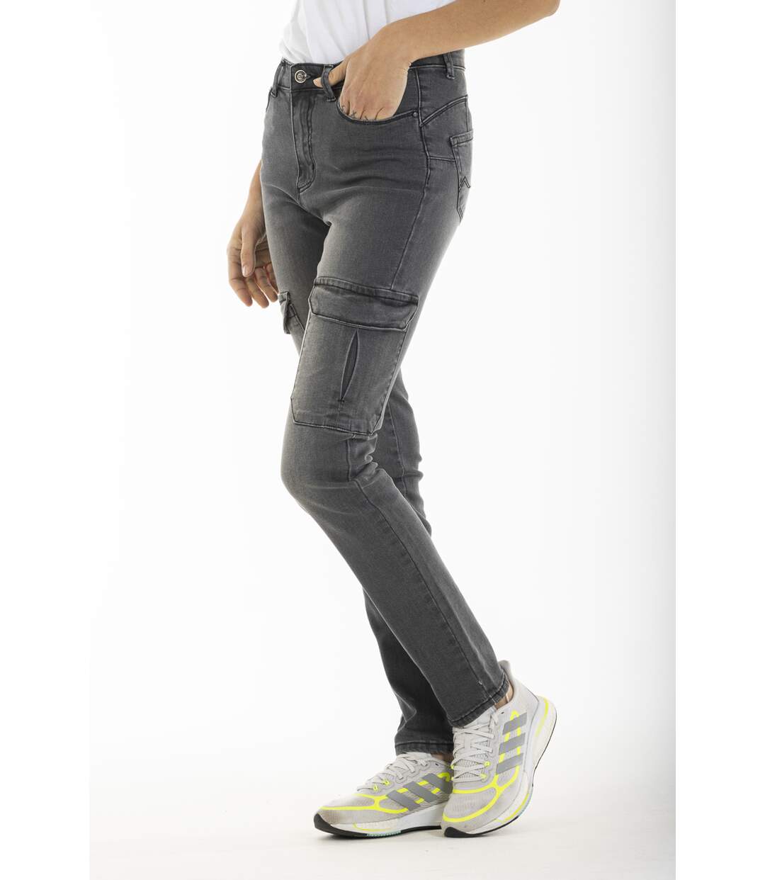 Jeans cargo slim push-up stretch MONIA 'Rica Lewis'