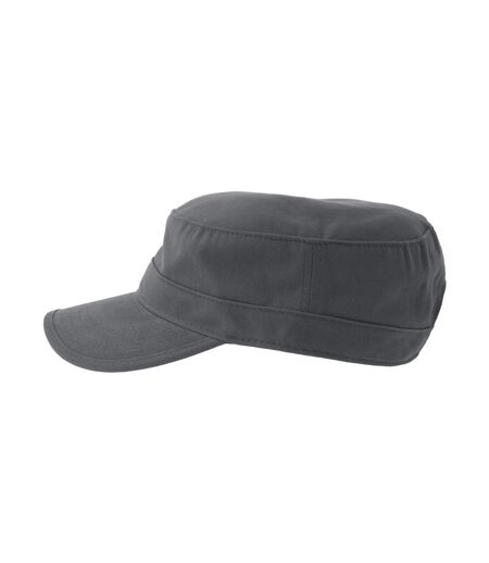 Casquette Motif/style Courbé Tank S Adulte Gris Foncé Atlantis