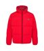 Mens Heavyweight Quilted Puffer Jacket Red Lacoste-2