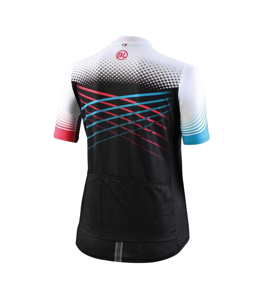 Maillot De Cyclisme Edera Mtb Femme Noir Fuchsia Bicycle Line-2