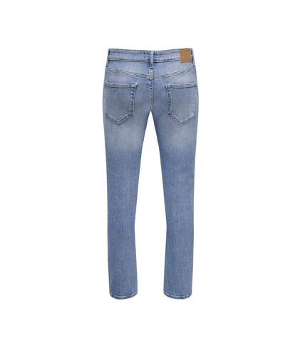 Jean Slim Bleu Clair Homme ONLY & SONS  One Box - W33-L34