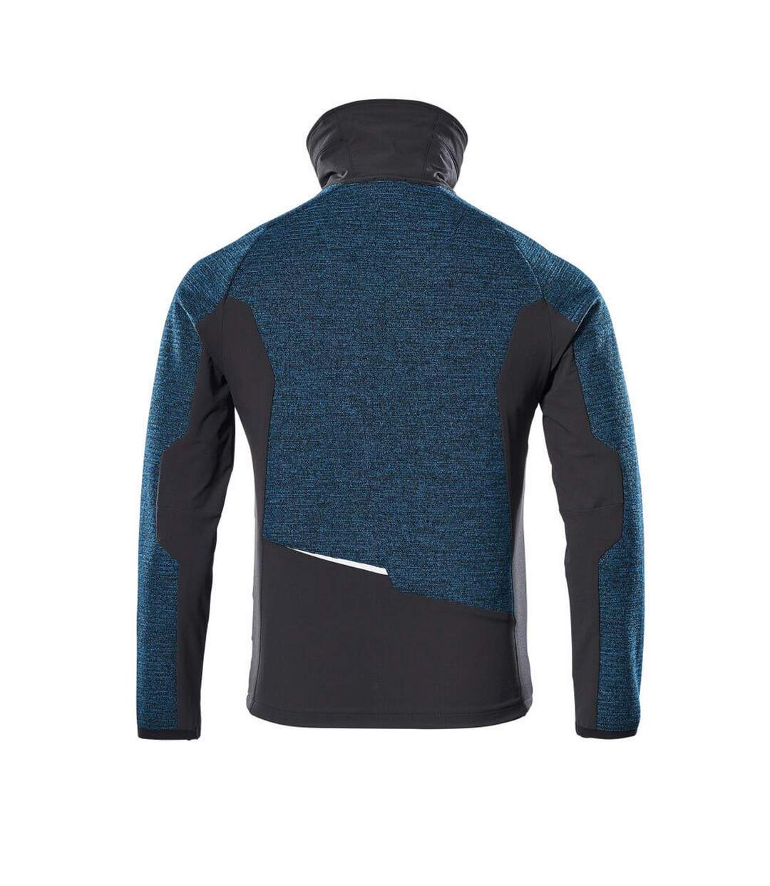 Mens Advanced Knitted Full Zip Jacket Dark Petroleum Black Mascot-2