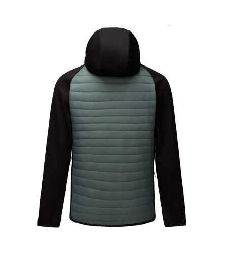 Veste Hybride Compressible Andreson Homme Vert Gris Foncé Noir Regatta