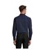 Chemise Brighton Homme Bleu Foncé SOLS-2