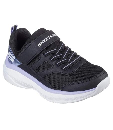 Baskets boundless fille noir / lavande Skechers