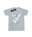 Disney Femme/Les femmes Fée Clochette Christmas Fairy Coton Boyfriend T-Shirt (Gris sportif) - UTBI46450-1